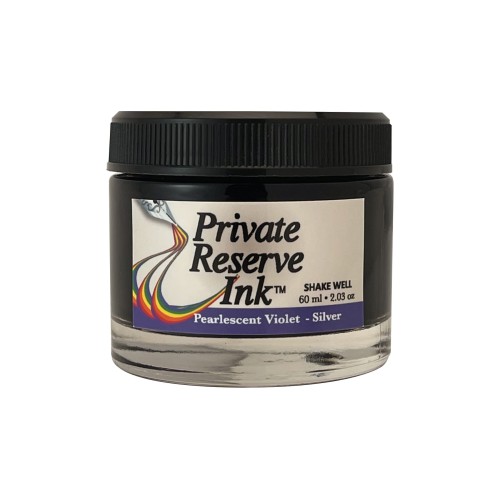 Private Reserve Pearlescent Violet Silver Atrament Perłowy 60ml