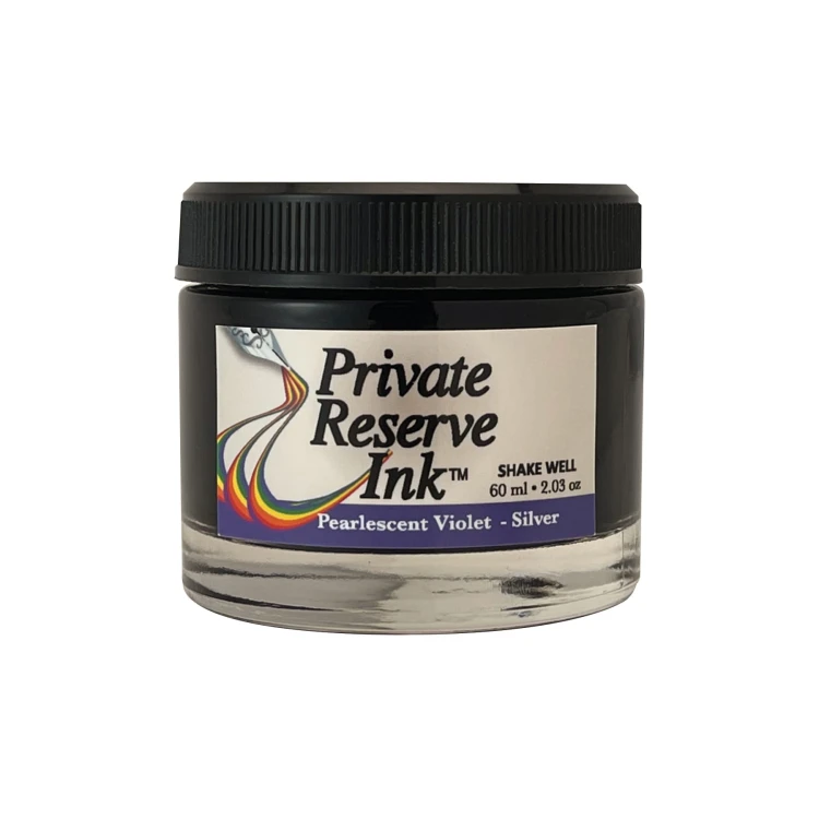Private Reserve Pearlescent Violet Silver Atrament Perłowy 60ml