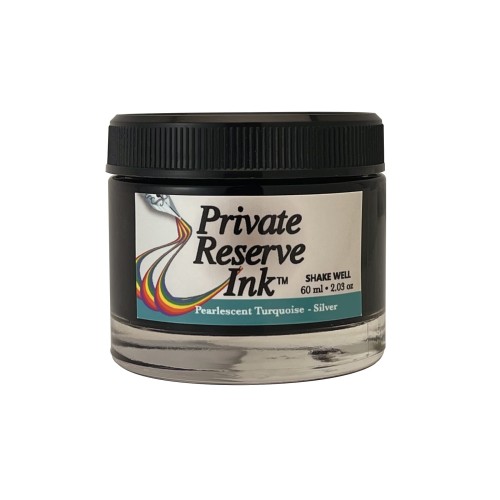 Private Reserve Pearlescent Turquoise Silver Atrament Perłowy 60ml