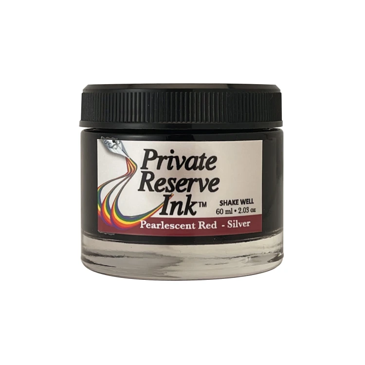 Private Reserve Pearlescent Red Silver Atrament Perłowy 60ml