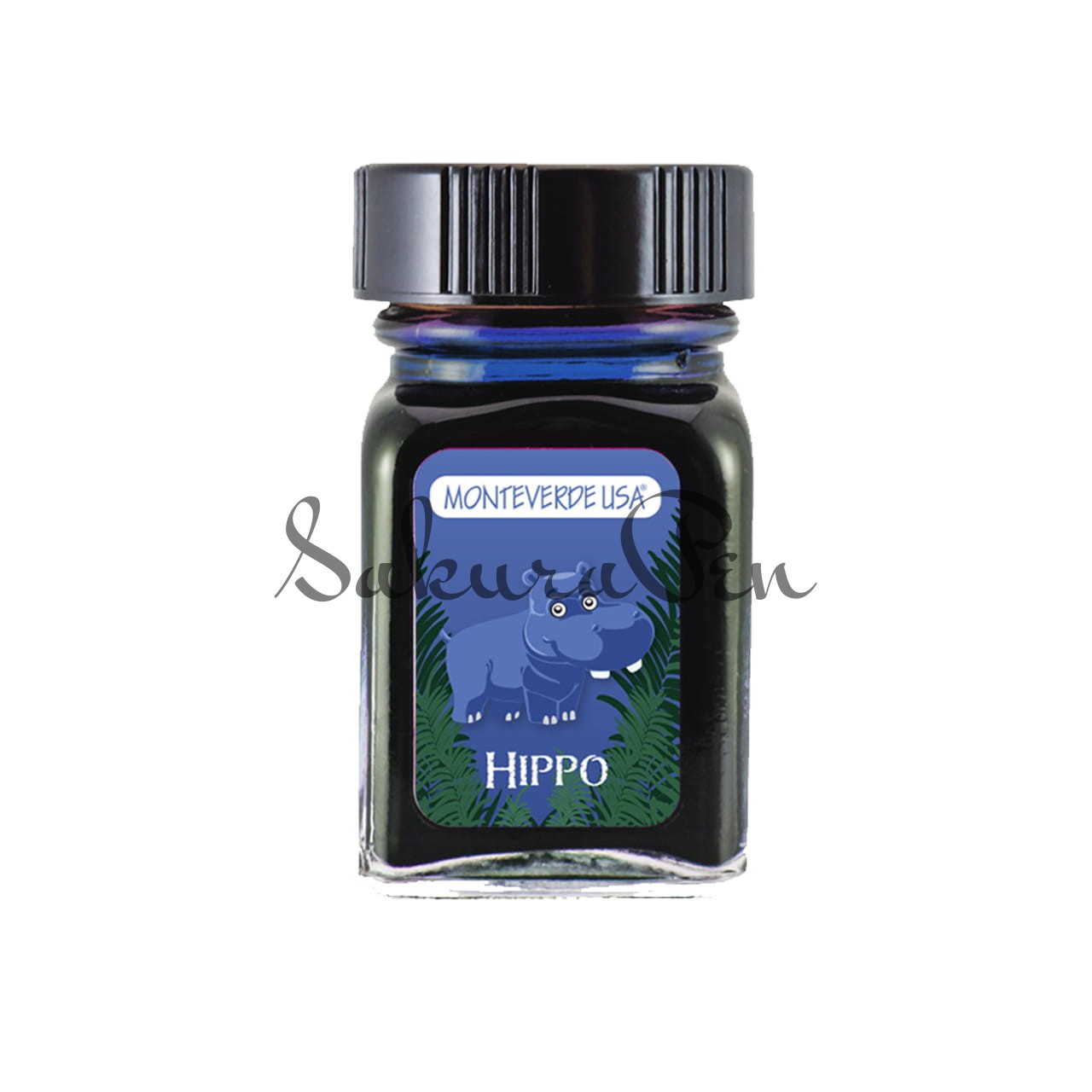 Monteverde Jungle Hippo Dark Blue Atrament 30ml