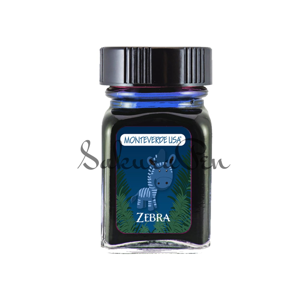 Monteverde Jungle Zebra Blue Atrament 30ml