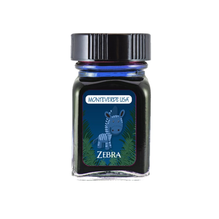 Monteverde Jungle Zebra Blue Atrament 30ml