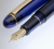 Platinum #3776 Century Gold Chartres Blue Pióro Wieczne 14k