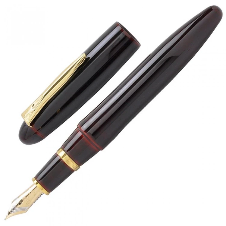 Platinum Izumo Tamenuri Pióro Wieczne Akatame Urushi