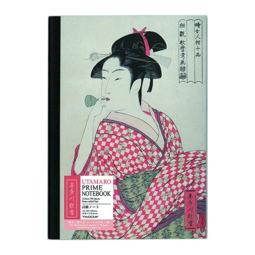Nakabayashi Taccia A5 Prime Notebook Utamaro Girl Notatnik