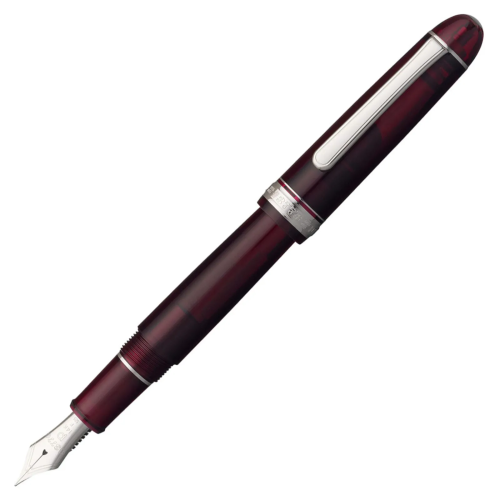 Platinum #3776 Century Rhodium Bourgogne Pióro Wieczne 14k