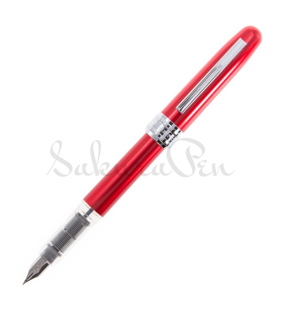 Platinum Plaisir Pióro Wieczne Aluminium Czerwone