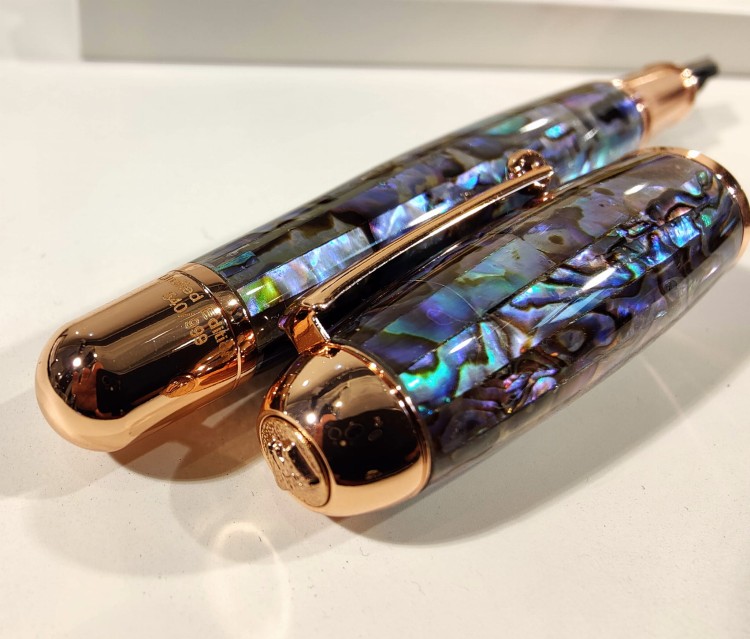 Monteverde Super Mega Abalone Rosegold Pióro Wieczne Limited Edition