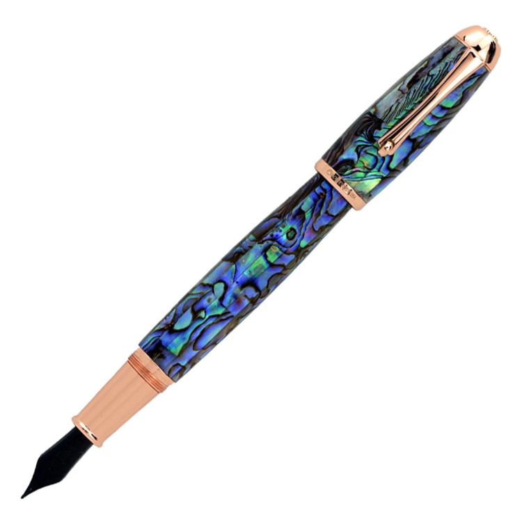Monteverde Super Mega Abalone Rosegold Pióro Wieczne Limited Edition