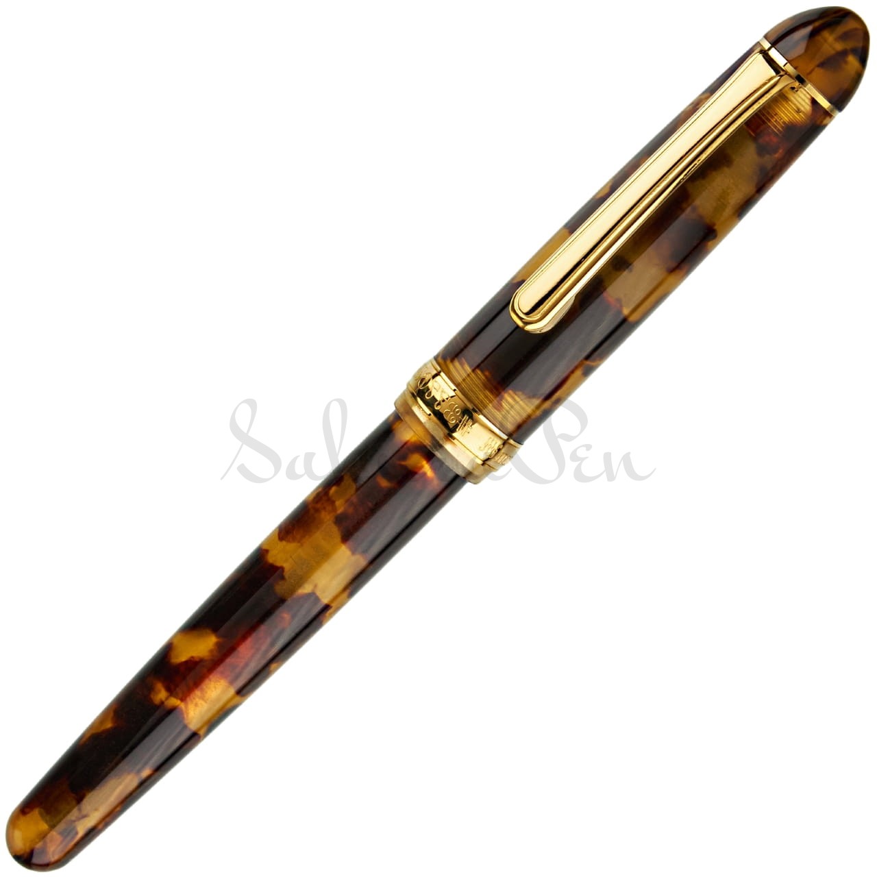 Platinum #3776 Celluloid Pióro Wieczne Tortoise