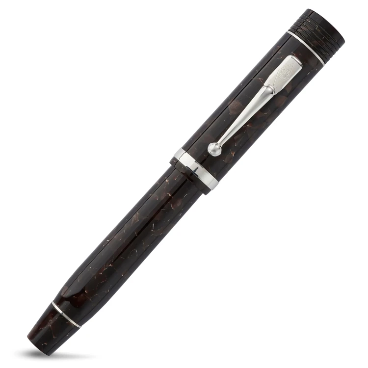 Conway Stewart Churchill Dartmoor Silver Pióro Wieczne 18k