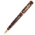 Conway Stewart Churchill Brown Gold Lever-Fill Pióro Wieczne 18k