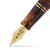 Conway Stewart Churchill Brown Gold Lever-Fill Pióro Wieczne 18k