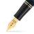 Conway Stewart Churchill Blue Chased Gold Pióro Wieczne 18k