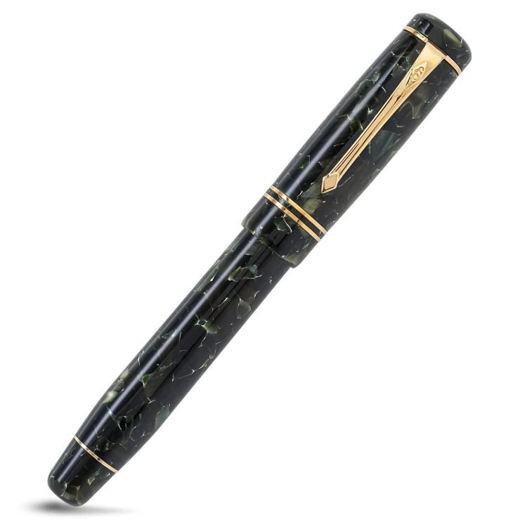 Conway Stewart Winston Green Gold Pióro Wieczne 18k