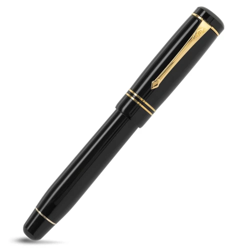 Conway Stewart Winston Black Gold Pióro Wieczne 18k