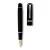 Conway Stewart Winston Black Silver Pióro Wieczne 18k