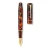 Conway Stewart Winston Brown Gold Chased Pióro Wieczne 18k