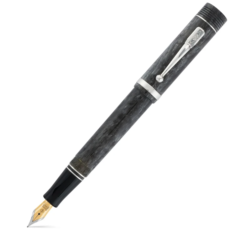 Conway Stewart Churchill Silver Storm Pióro Wieczne 18k