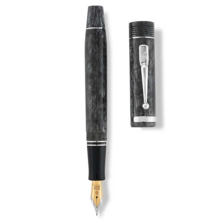 Conway Stewart Churchill Silver Storm Pióro Wieczne 18k