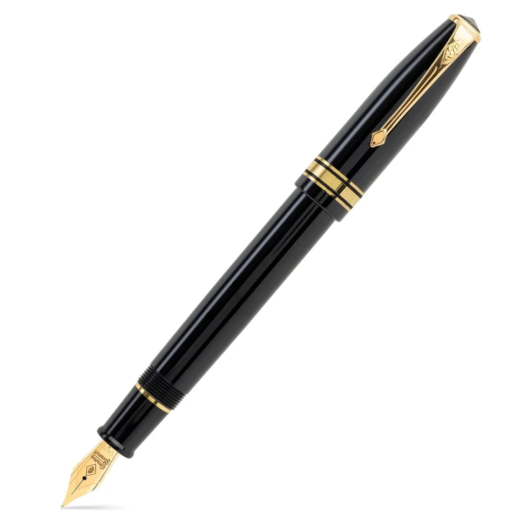 Conway Stewart Series 100 Classic Black Pióro Wieczne 18k