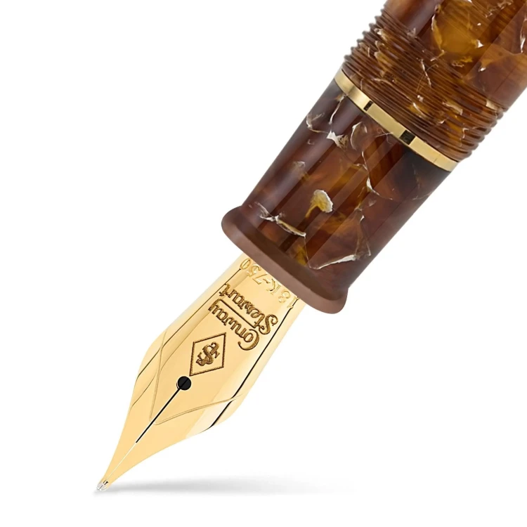 Conway Stewart Series 100 Amber Pióro Wieczne 18k