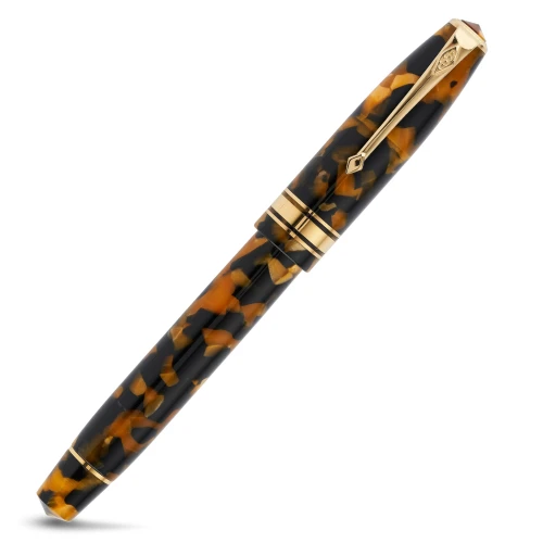 Conway Stewart Series 100 Honey Noire Pióro Wieczne 18k