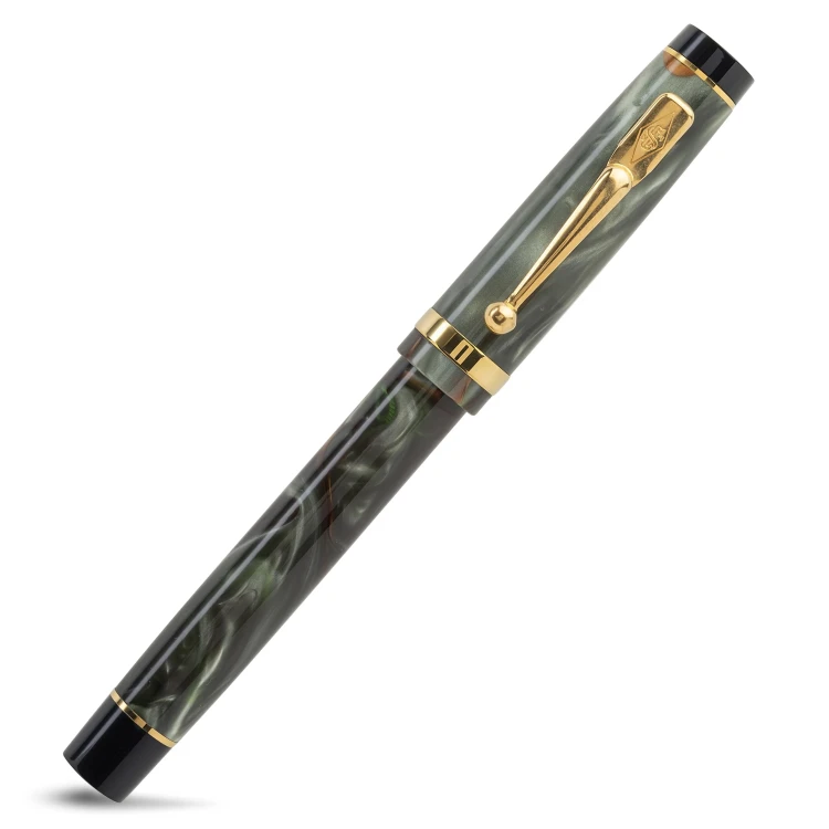 Conway Stewart Duro Brown Whirl Pióro Wieczne 18k