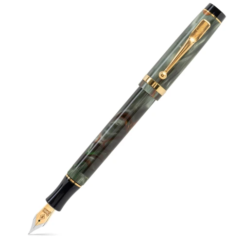 Conway Stewart Duro Brown Whirl Pióro Wieczne 18k