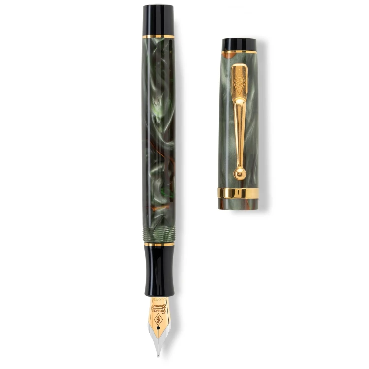Conway Stewart Duro Brown Whirl Pióro Wieczne 18k