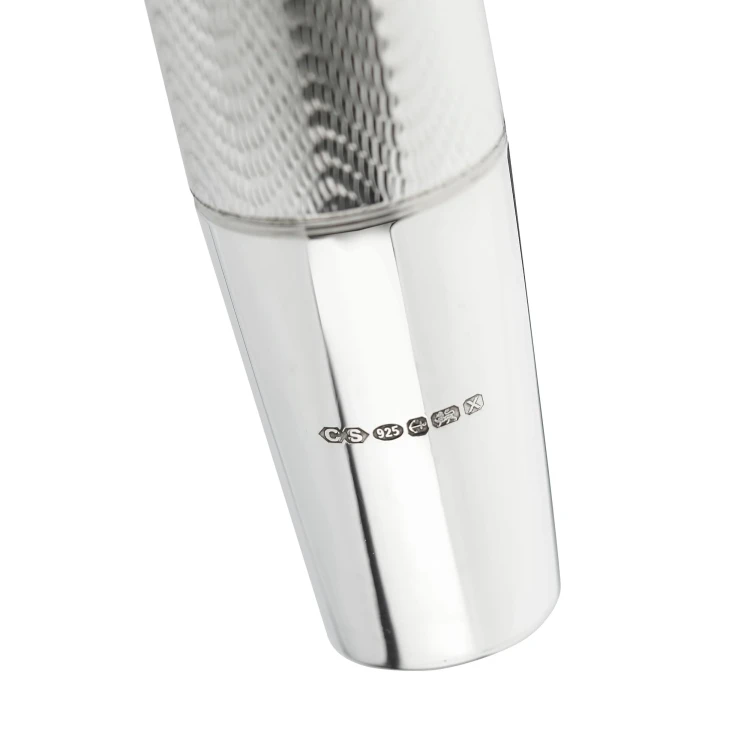 Conway Stewart Sterling Silver Shakespeare Pióro Wieczne 18k