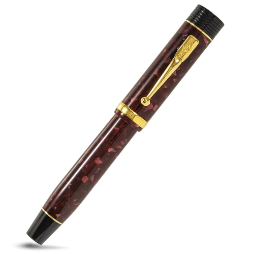 Conway Stewart Churchill Burgundy Pióro Wieczne 18k