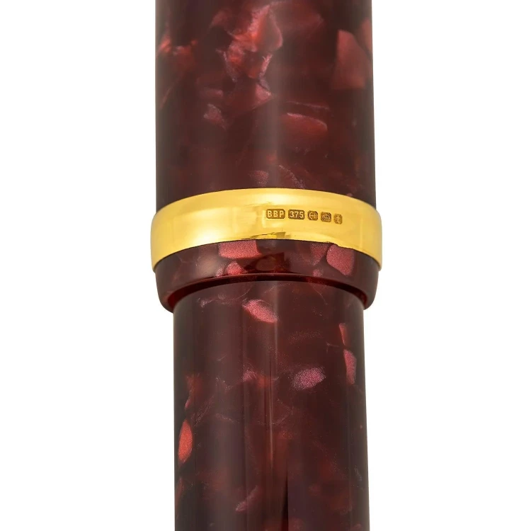Conway Stewart Churchill Burgundy Pióro Wieczne 18k