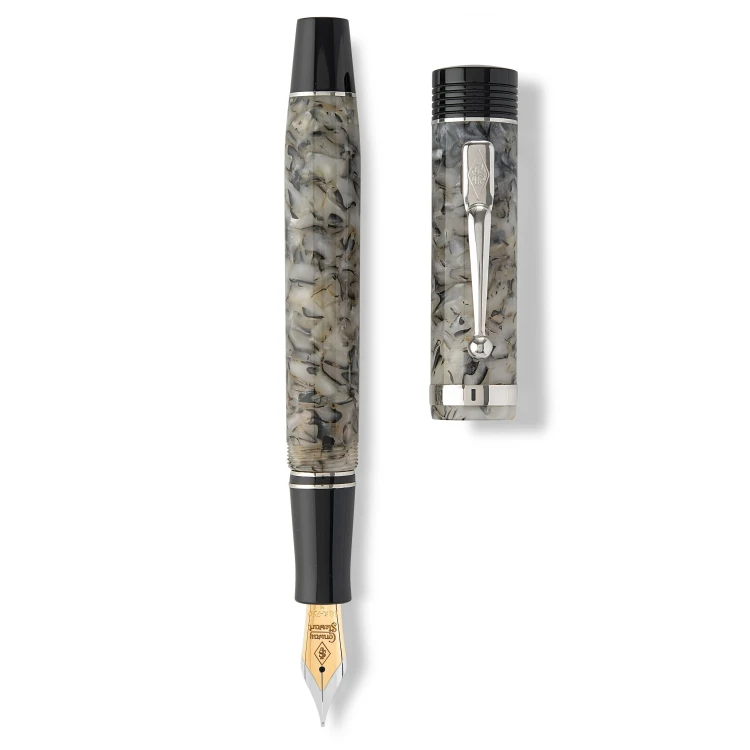 Conway Stewart Churchill Quartz White Pióro Wieczne 18k