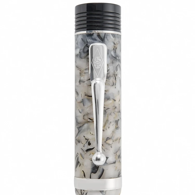 Conway Stewart Churchill Quartz White Pióro Wieczne 18k