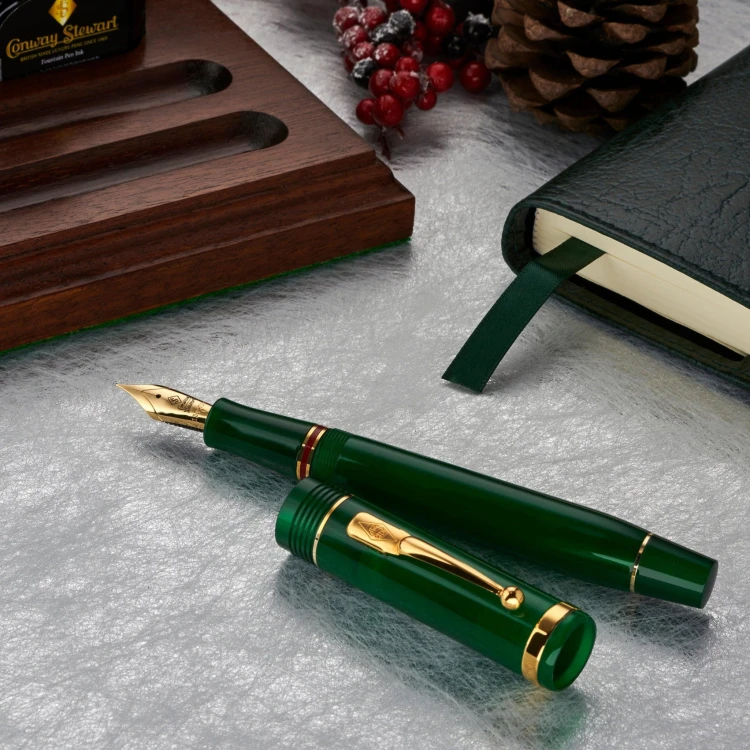 Conway Stewart Churchill Evergreen Pióro Wieczne 18k
