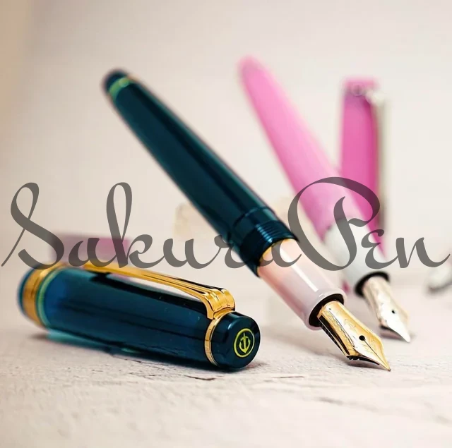 Sailor PG Slim Shikiori Sansui Kamoshika Pióro Wieczne 14k
