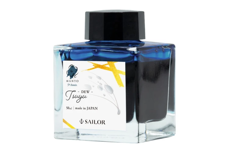 Sailor Manyo 5th Anniversary Tsuyu Atrament 50 ml Limited Edition