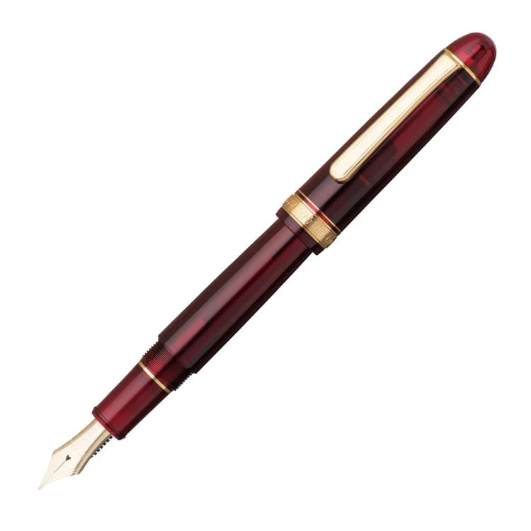 Platinum #3776 Century Gold Bourgogne Pióro Wieczne 14k