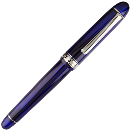 Platinum #3776 Century Chartres Blue Rhodium Pióro Wieczne 14k