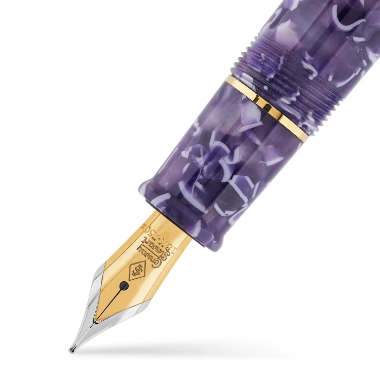 Conway Stewart Series 100 Flecked Amethyst Pióro Wieczne 18k