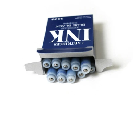 Platinum Atrament Niebieski Naboje 1,2ml Kpl 10szt