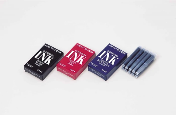 Platinum Atrament Niebieski Naboje 1,2ml Kpl 10szt