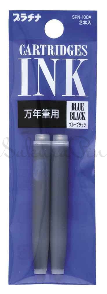 Platinum Atrament Granatowy Naboje 1,2ml Kpl 2szt