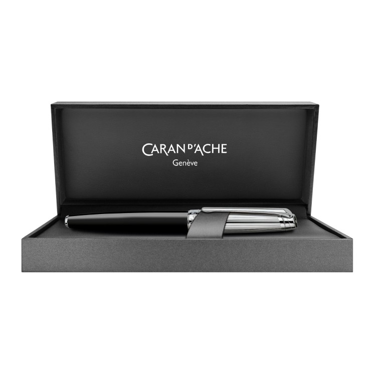 Caran d'Ache Leman Bicolor Black Pióro Wieczne 18k