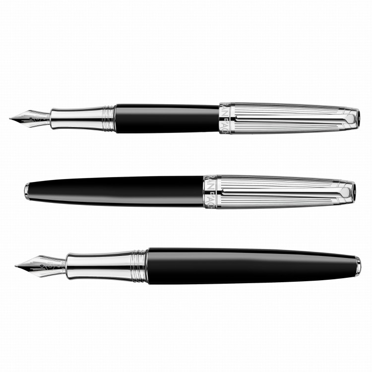 Caran d'Ache Leman Bicolor Black Pióro Wieczne 18k