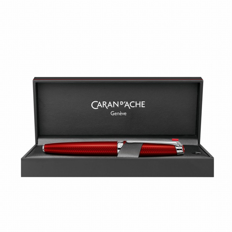 Caran d'Ache Leman Rouge Carmin Pióro Wieczne 18k