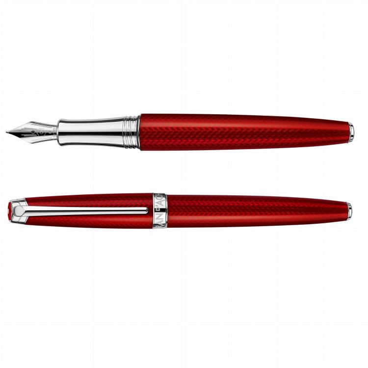 Caran d'Ache Leman Rouge Carmin Pióro Wieczne 18k