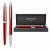 Caran d'Ache Leman Slim Rouge Carmin Pióro Wieczne 18k